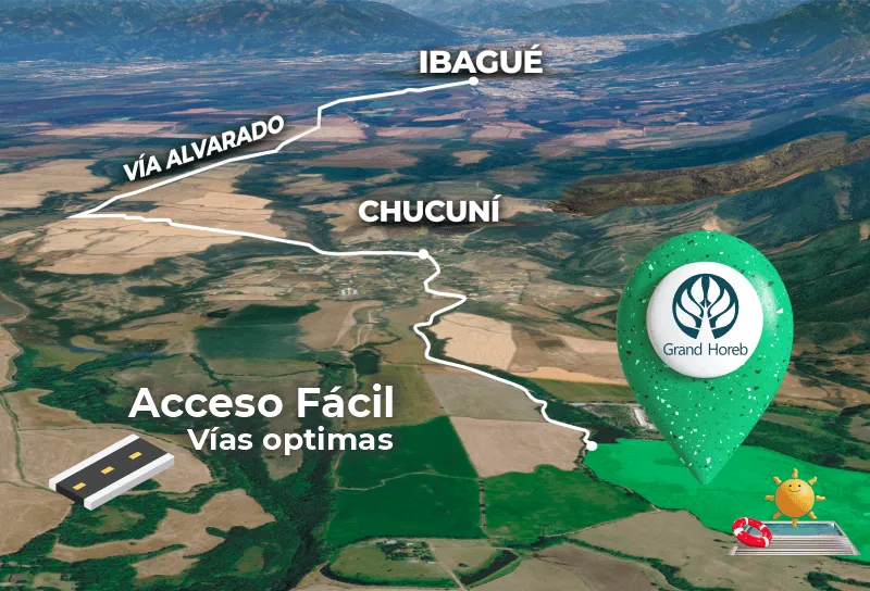 Ruta Ibagué – Chucuní – Grand Horeb
