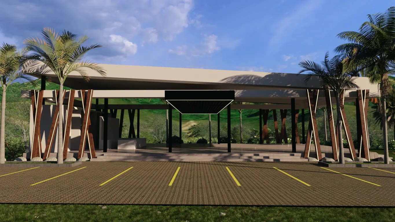 Parqueadero del club
